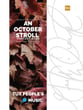 An October Stroll Concert Band sheet music cover